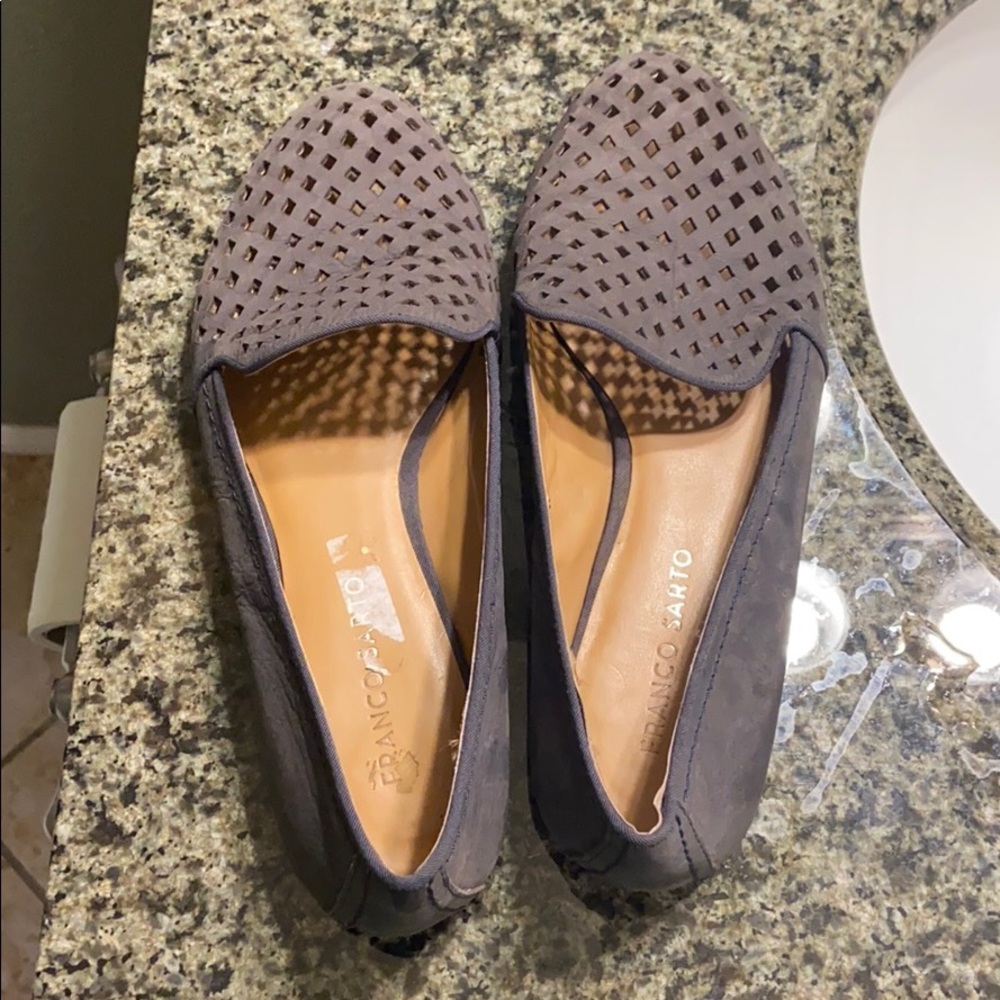 FRANCO SARTO Chocolate Flats